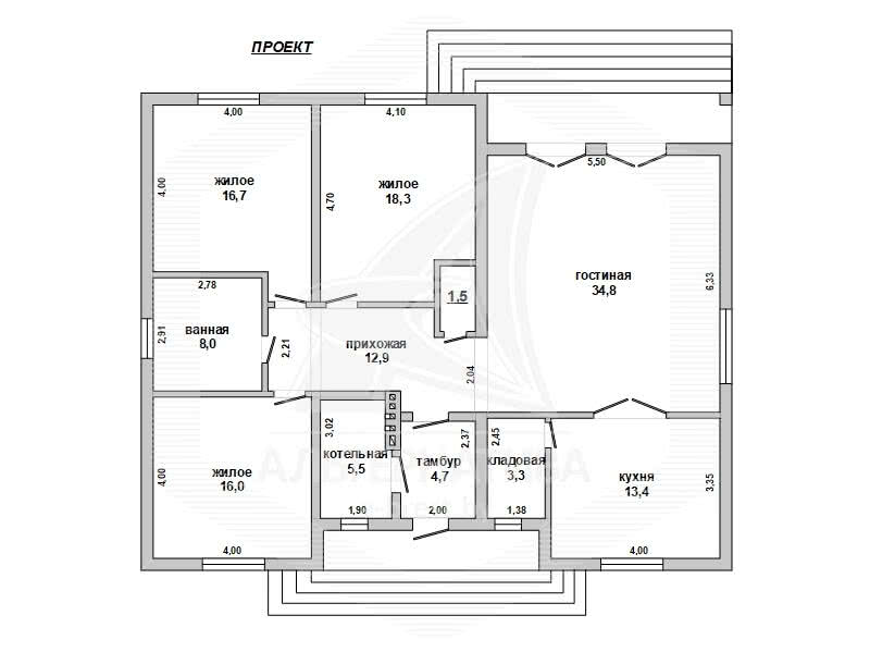 Продать 1-этажный коттедж в Пожежине, Брестская область , 45000USD, код 639888 - фото 4