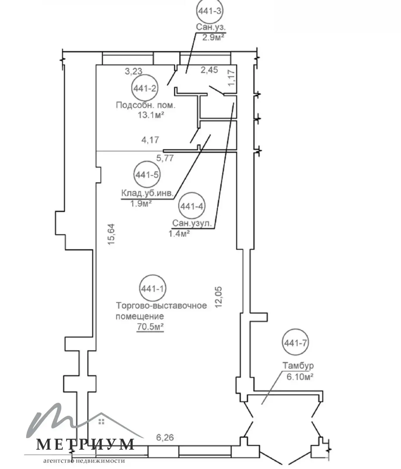 торговый объект, Минск, ул. Казинца, д. 120