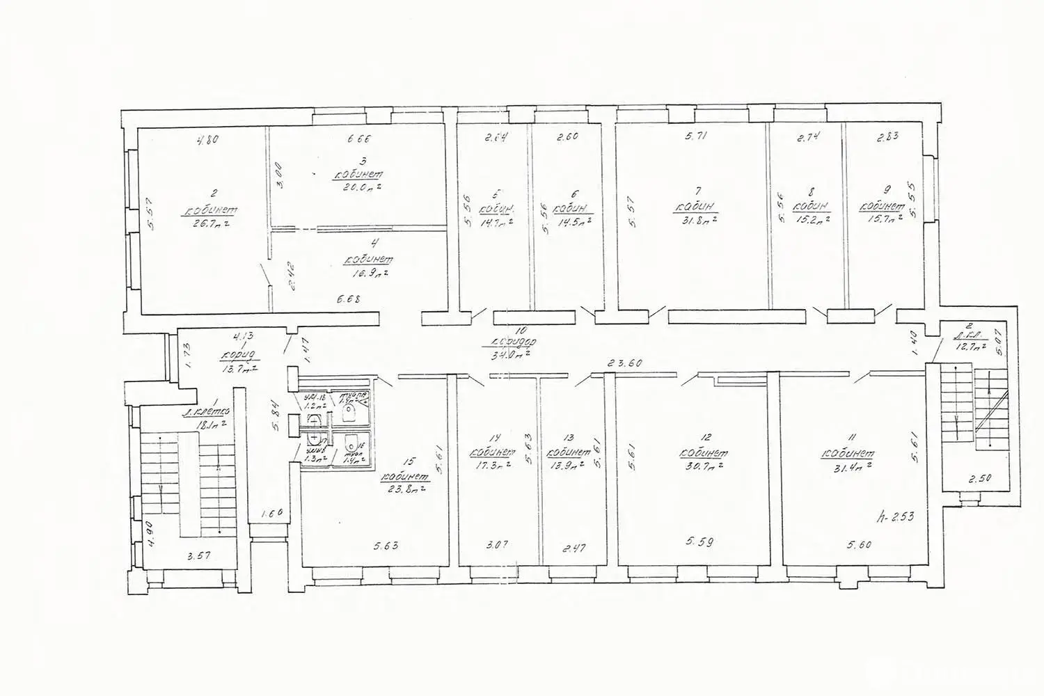 Снять офис на пр-т Независимости, д. 86/Б в Минске, 13934EUR, код 15740 - фото 45
