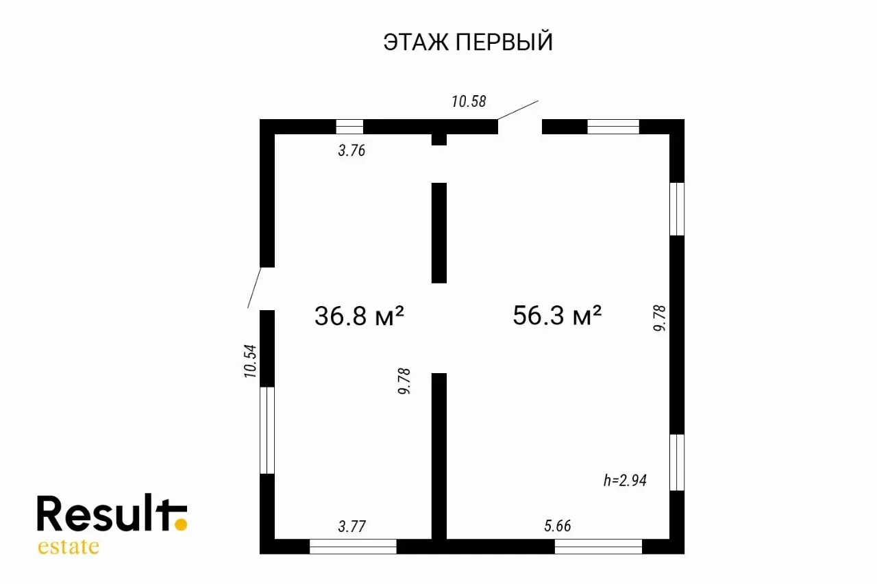 Цена продажи коттеджа, Ждановичи, 