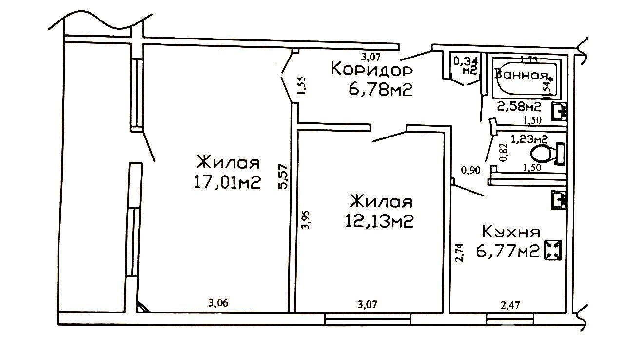 Стоимость продажи квартиры, Гомель, ул. Сосновая, д. 22