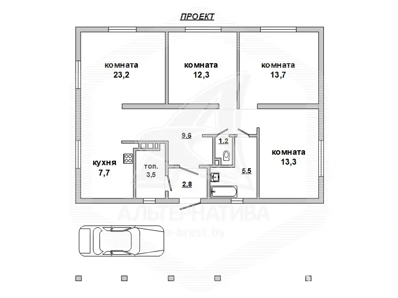 Продажа 1-этажной дачи в Армеец-3 Брестская область, 37800USD, код 179525 - фото 13