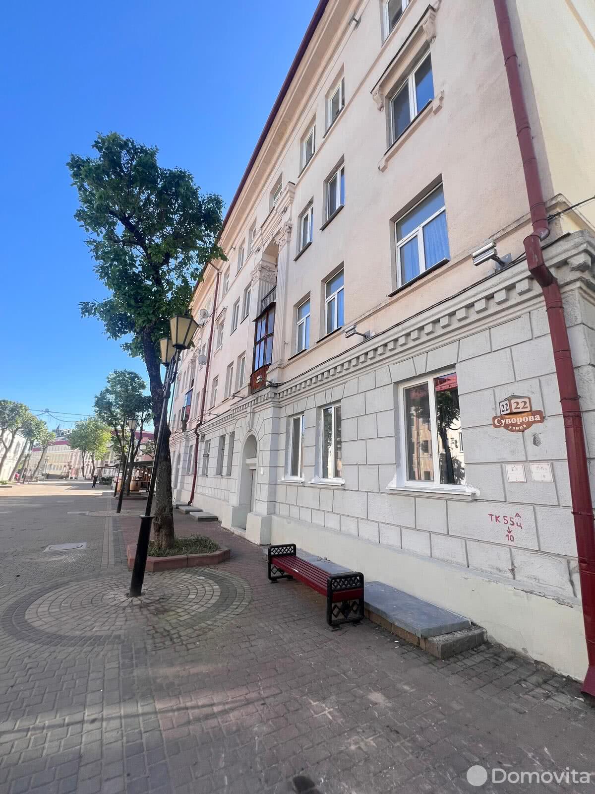квартира, Витебск, ул. Суворова, д. 22, стоимость продажи 240 615 р.