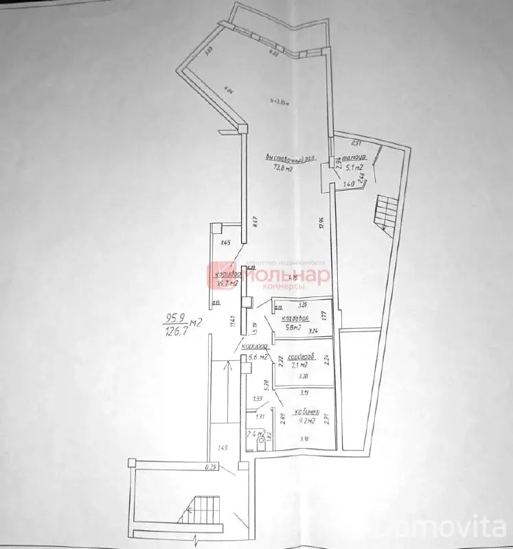 Цена аренды торгового объекта, Минск, Игуменский тр-т, д. 16