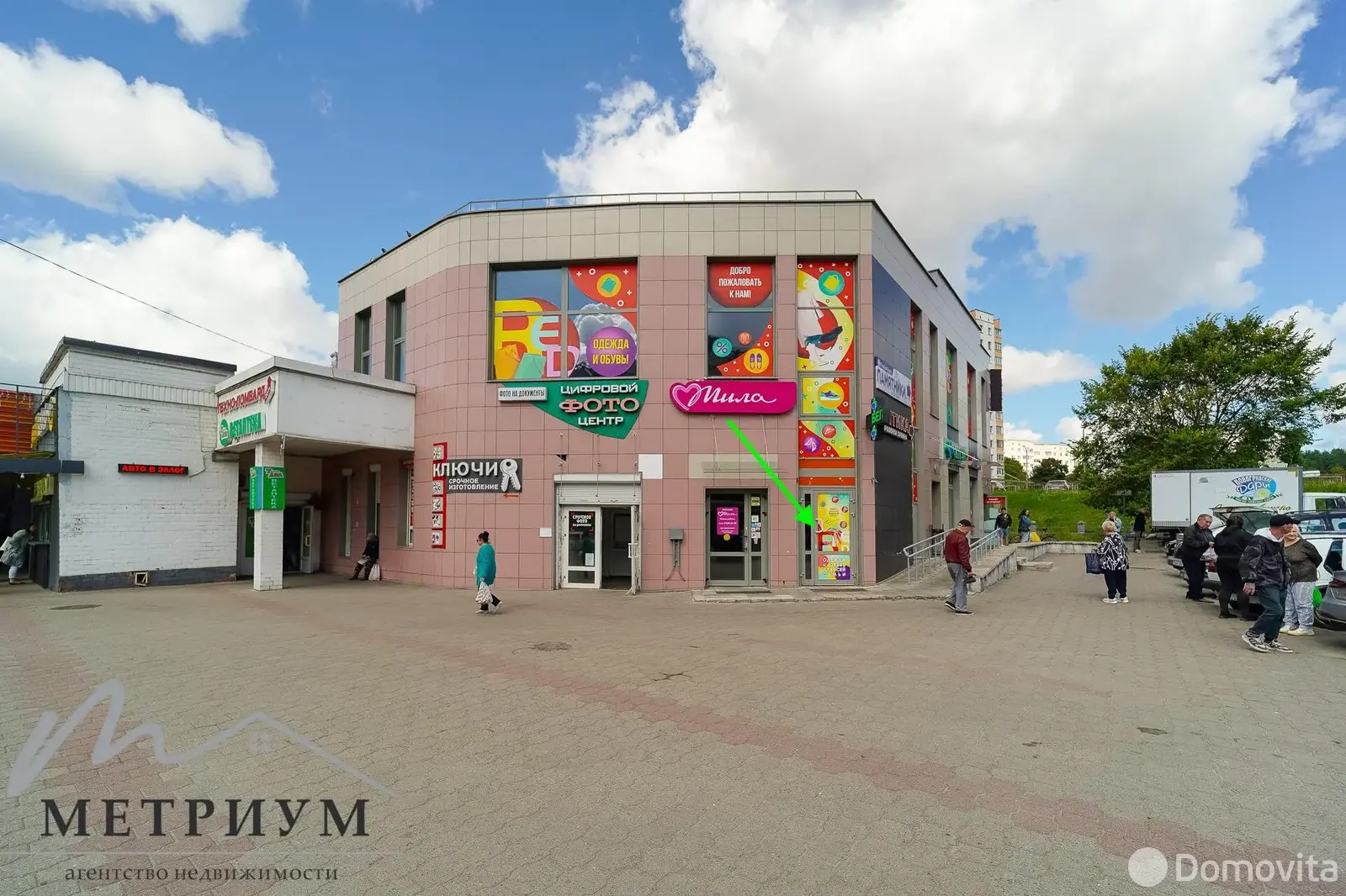 объект сферы услуг, Минск, ул. Мирошниченко, д. 3, стоимость аренды 2 357 р./мес.