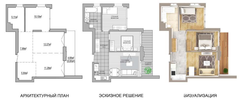 Купить 3-комнатную квартиру в Минске, ул. Макаенка, д. 12/Е, 82070 EUR, код: 1007761 - фото 3