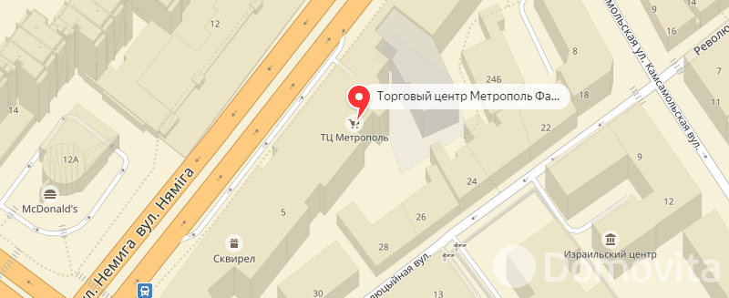 торговый центры, Минск, ул. Немига, д. 5 в Центральном районе