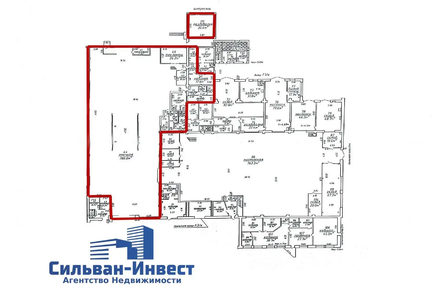 Помещение под сферу услуг в Минске, ул. Свердлова, д. 23, код 3940 - фото 15