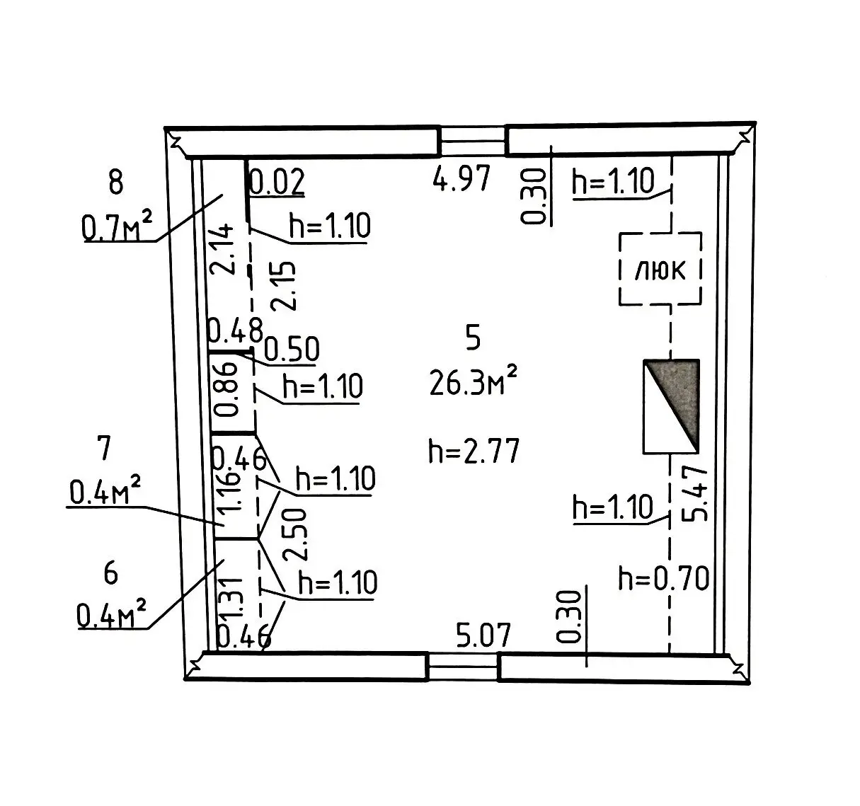 Купить 2-этажную дачу в Узгорье-2002 Минская область, 32000USD, код 183950 - фото 13