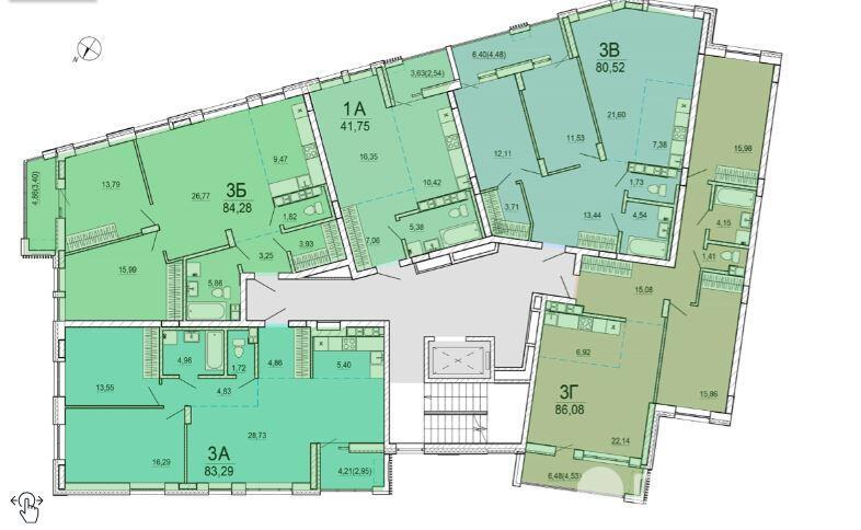 Продажа 3-комнатной квартиры в Минске, ул. Нововиленская, д. 51, 123192 USD, код: 1001192 - фото 3