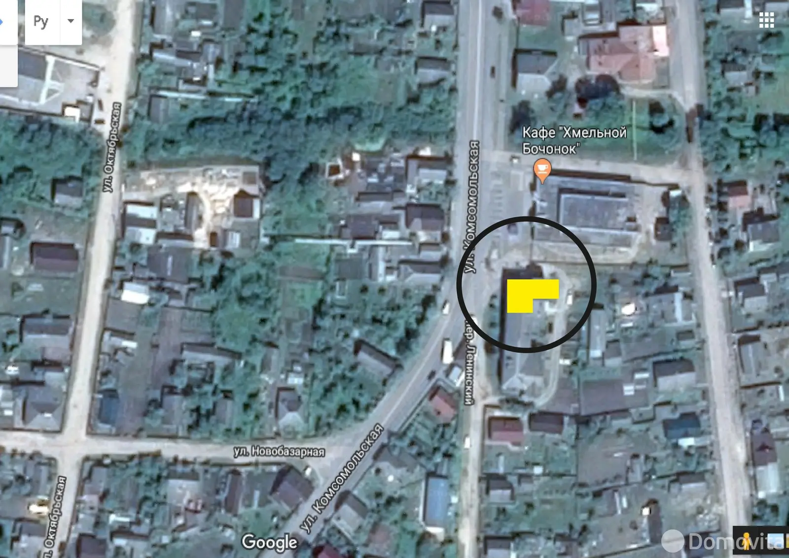 торговый объект, Березино, пер. Ленинский, д. 18 