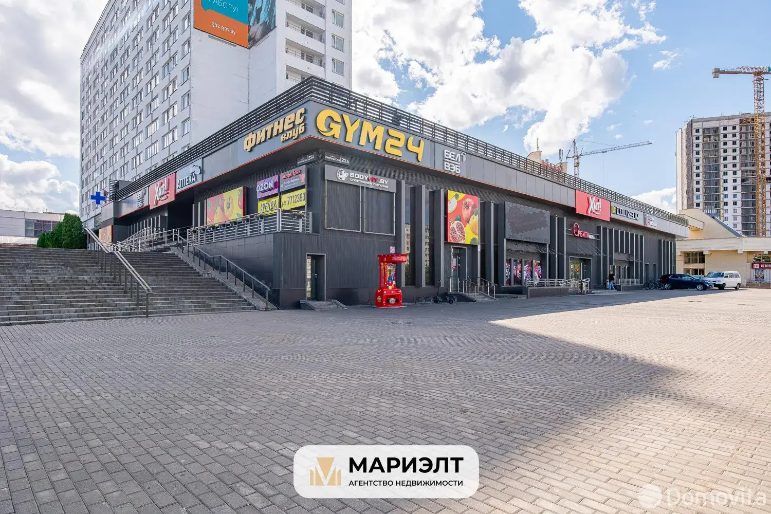объект сферы услуг, Минск, ул. Притыцкого, д. 23/А в Фрунзенском районе