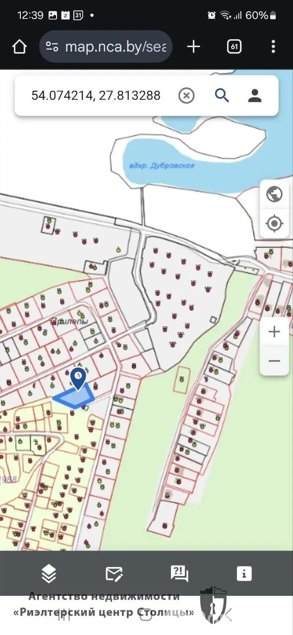 участок, Прилепы, ул. Рябиновая, д. 5, стоимость продажи 290 579 р.