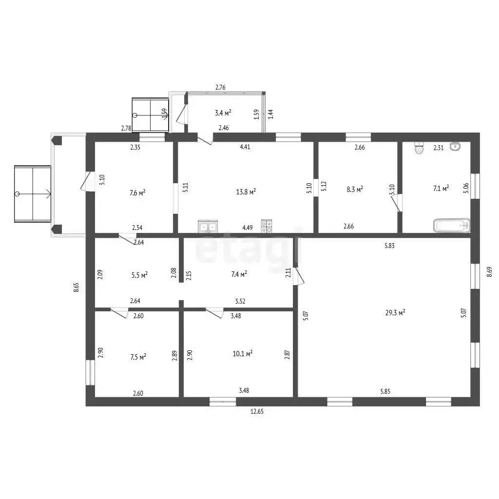 продажа дома, Козлы, ул. Новая