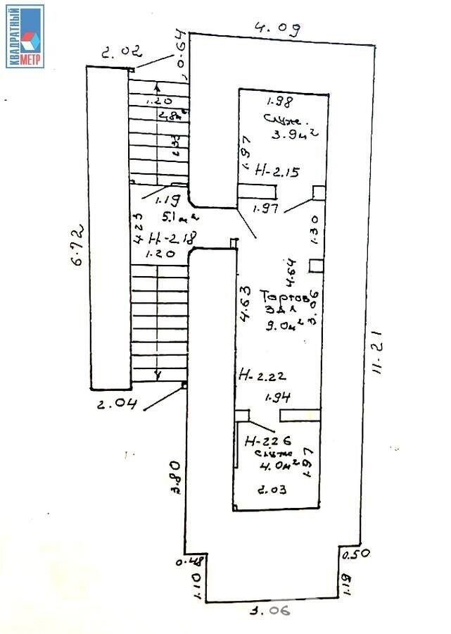 Купить торговое помещение на пр-т Независимости, д. 83/А в Минске, 99000USD, код 995773 - фото 6