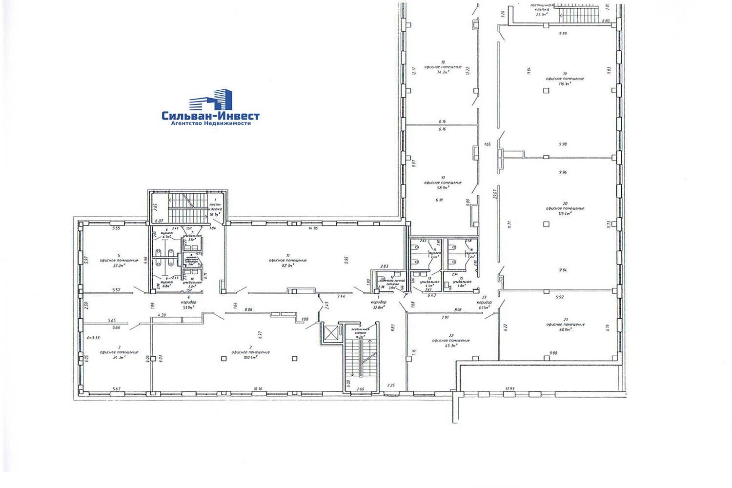 Снять офис на ул. Волгоградская, д. 6/а в Минске, 11006EUR, код 13565 - фото 41