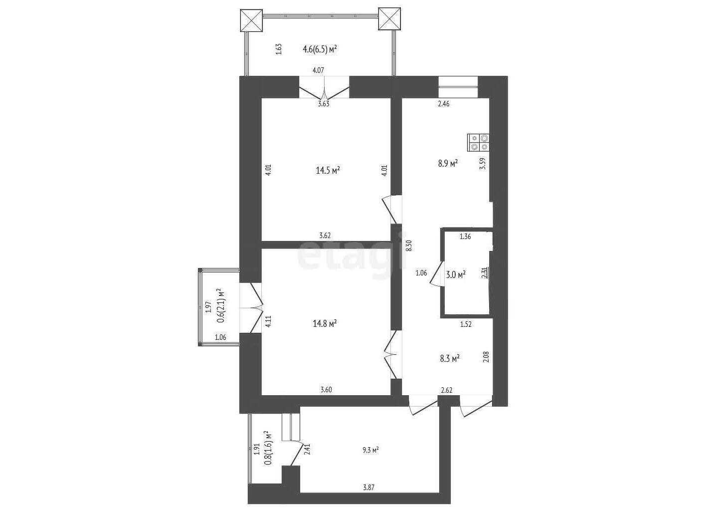 Стоимость продажи квартиры, Минск, ул. Плеханова, д. 23