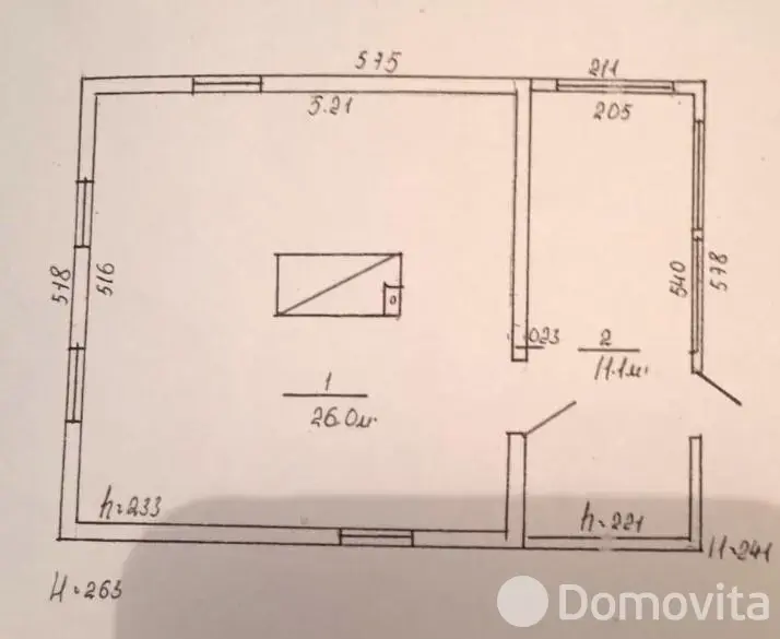 дача, Сябрынь, 