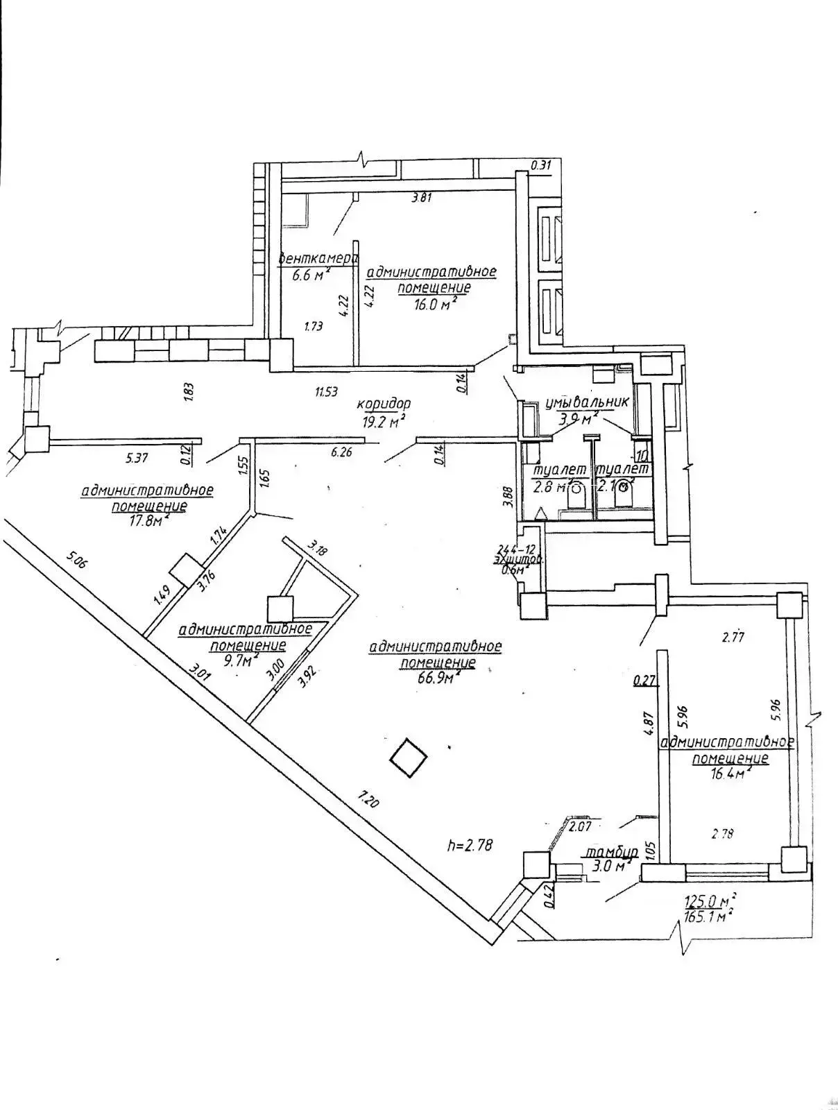 Аренда офиса на ул. Сторожовская, д. 6 в Минске, 4953BYN, код 16854 - фото 2