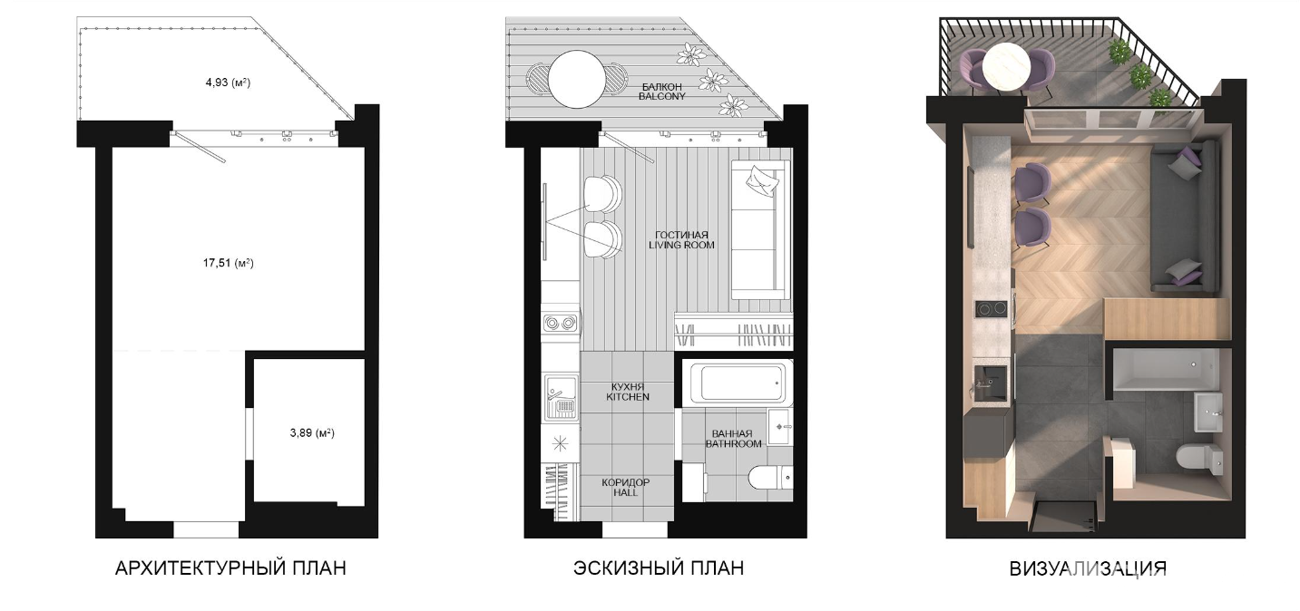 Купить 1-комнатную квартиру в Минске, пр-т Мира, д. 17, 35421 USD, код: 979237 - фото 2