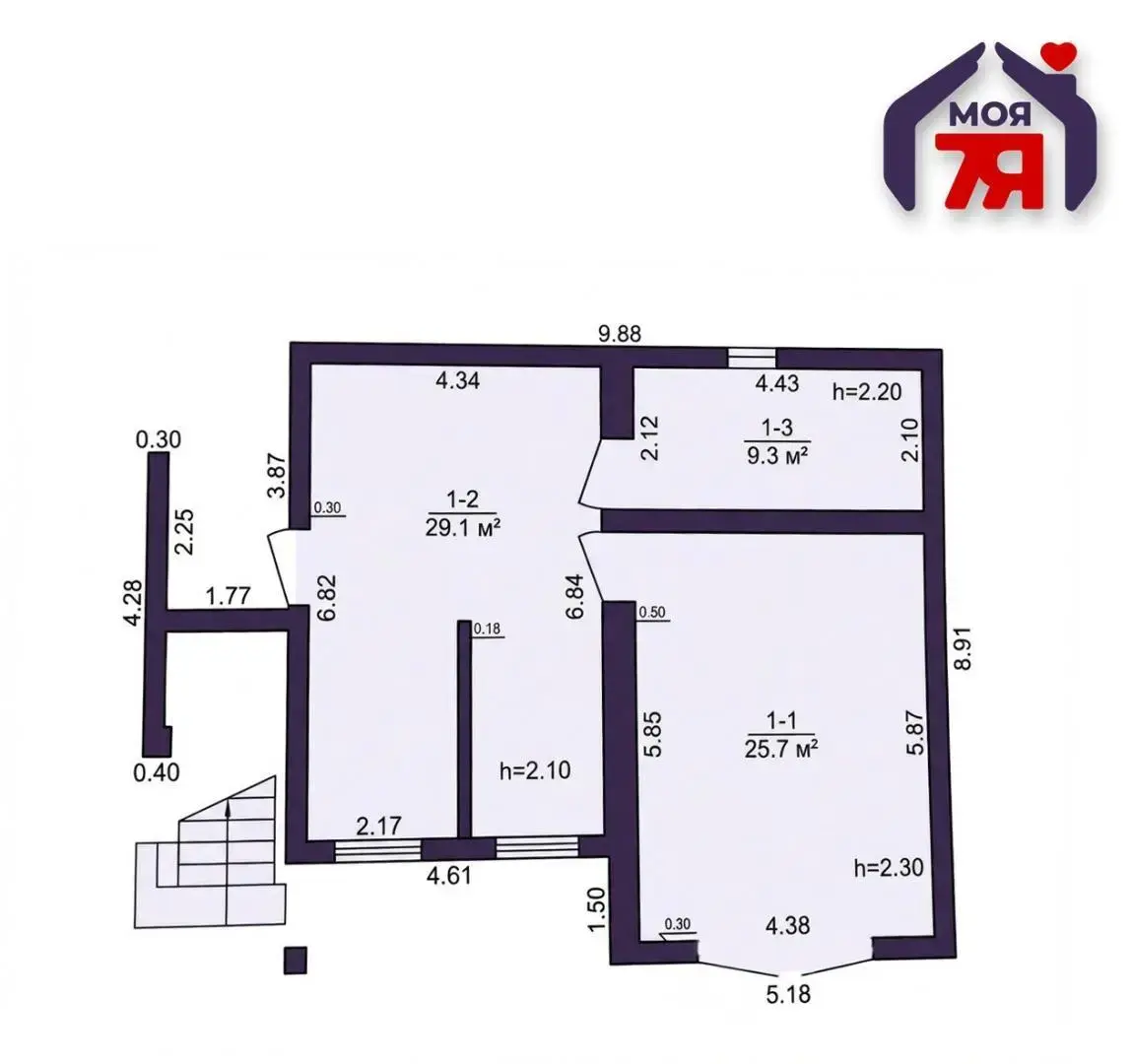 Продажа 3-этажной дачи в Лесное-90 Минская область, 53900USD, код 184922 - фото 19