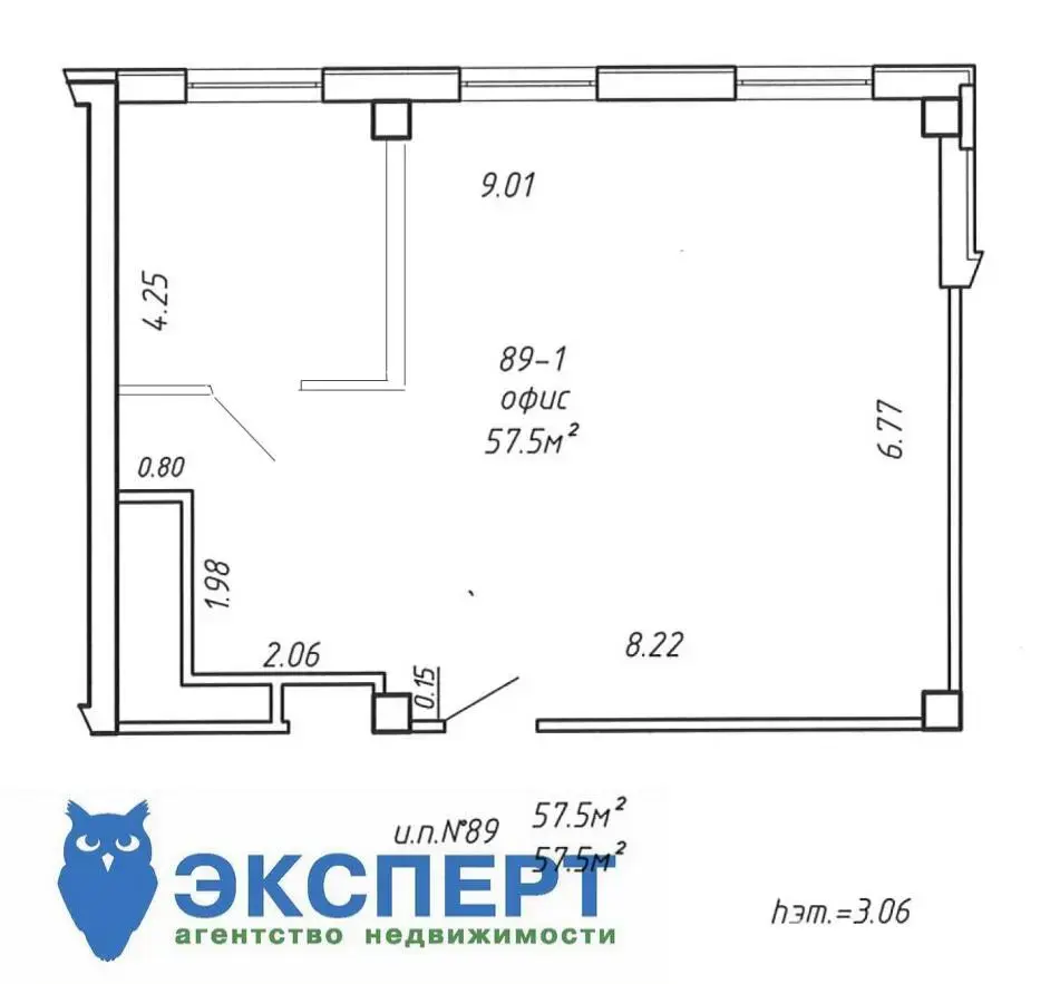 Аренда офиса на пер. Кольцова 4-й, д. 51 в Минске, 402USD, код 15667 - фото 23