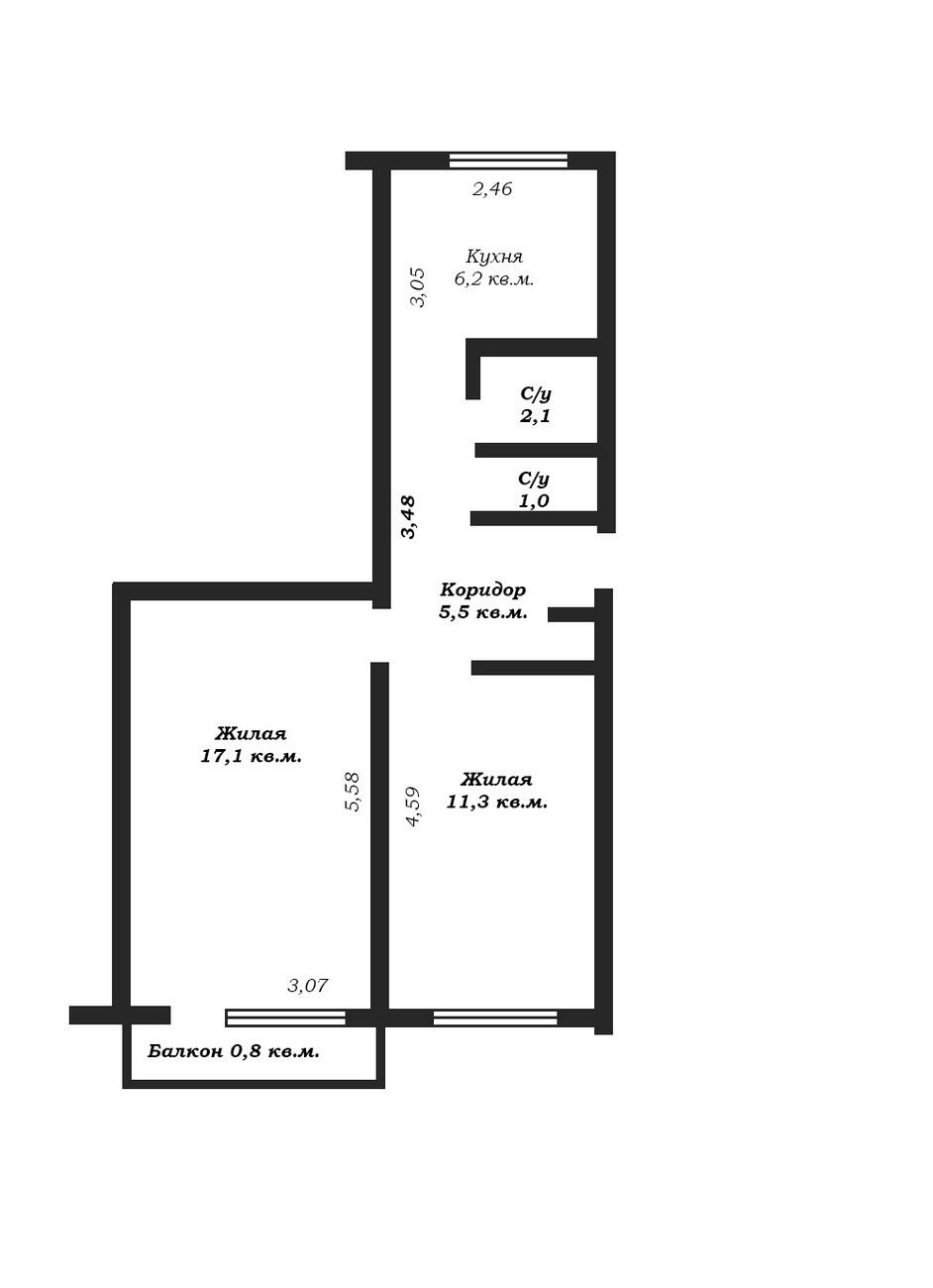 Купить 2-комнатную квартиру в Минске, ул. Славинского, д. 21, 75000 USD, код: 1032765 - фото 6