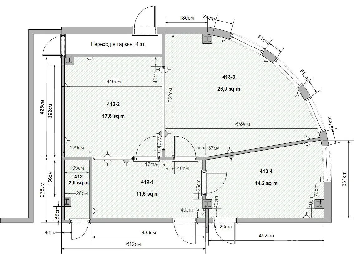 Купить офис на ул. Мележа, д. 5/2 в Минске, 74000USD, код 9294 - фото 1