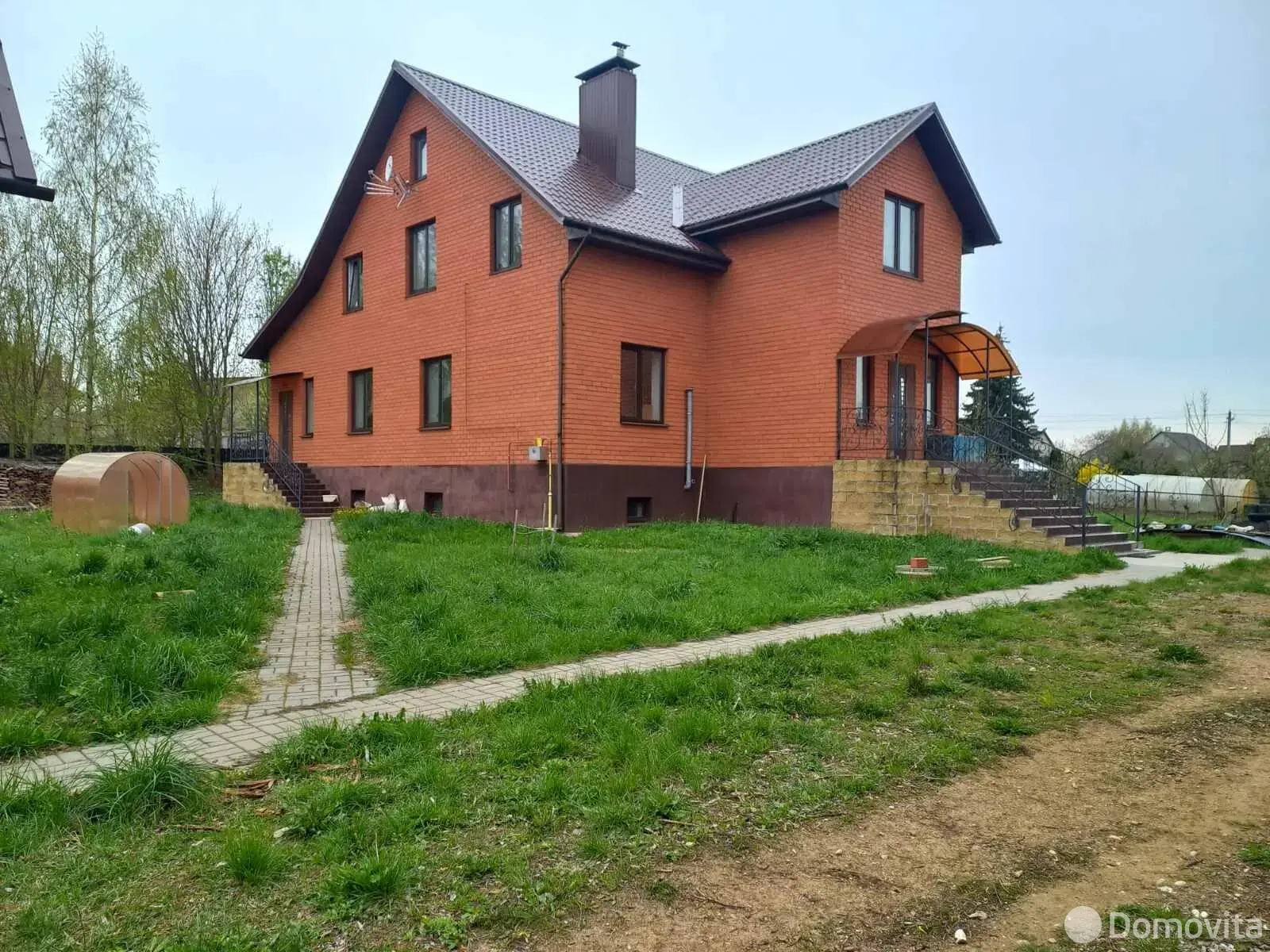 дом, Заславль, ул. Центральная, стоимость продажи 778 830 р.