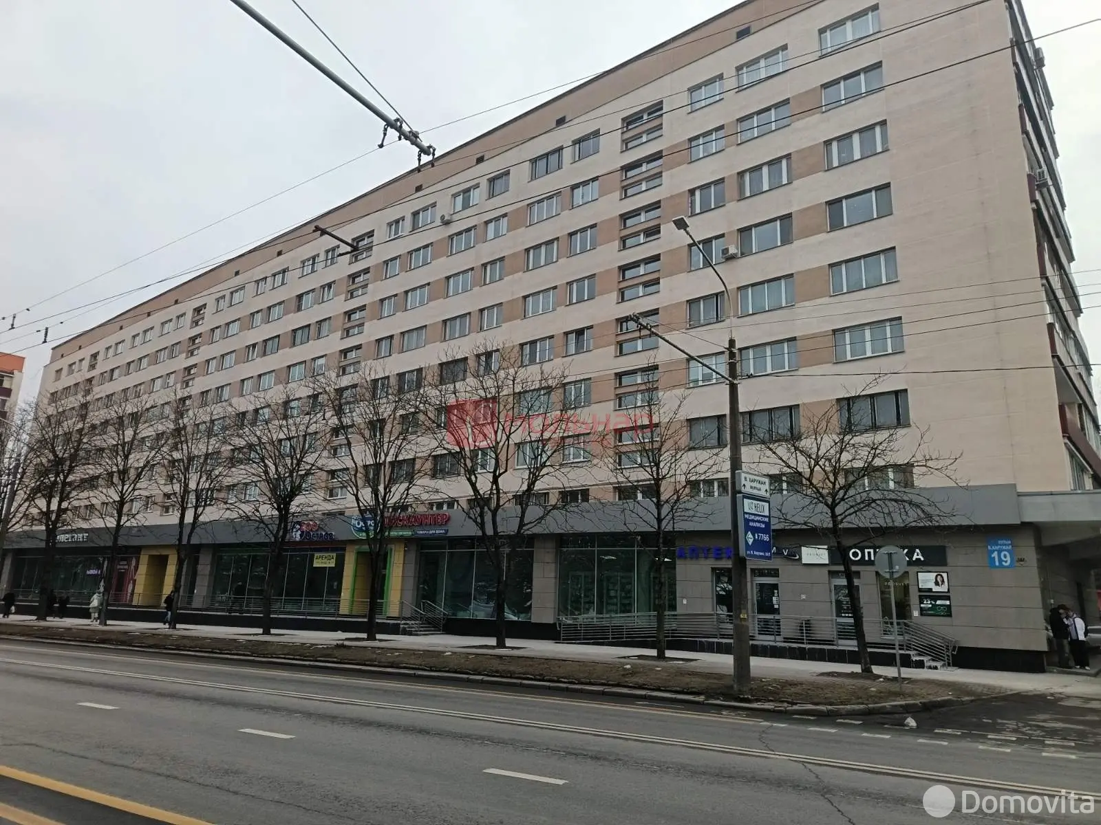 Снять торговую точку на ул. Веры Хоружей, д. 19 в Минске, 3690EUR, код 966681 - фото 1