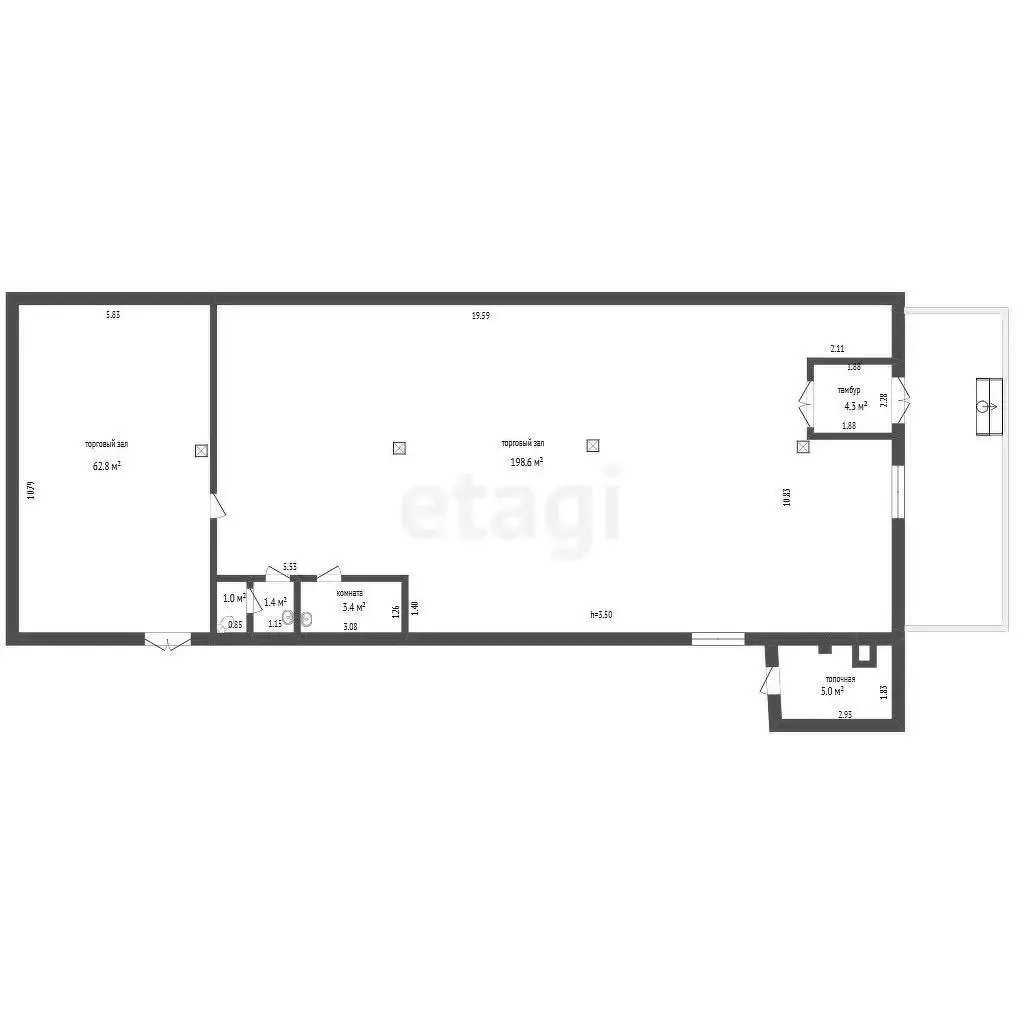 Купить торговое помещение на ул. Труда, д. 46/Г в Борисове, 277000USD, код 998122 - фото 16