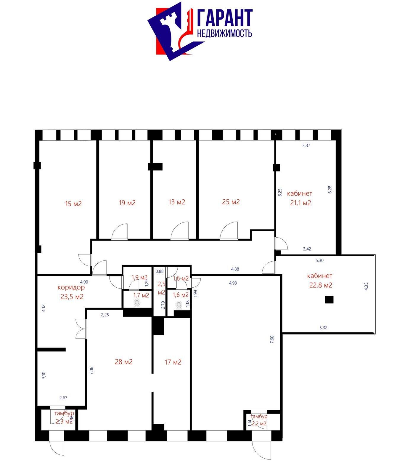 Аренда офиса на Старовиленский тр-т, д. 10 в Минске, 572BYN, код 13446 - фото 2