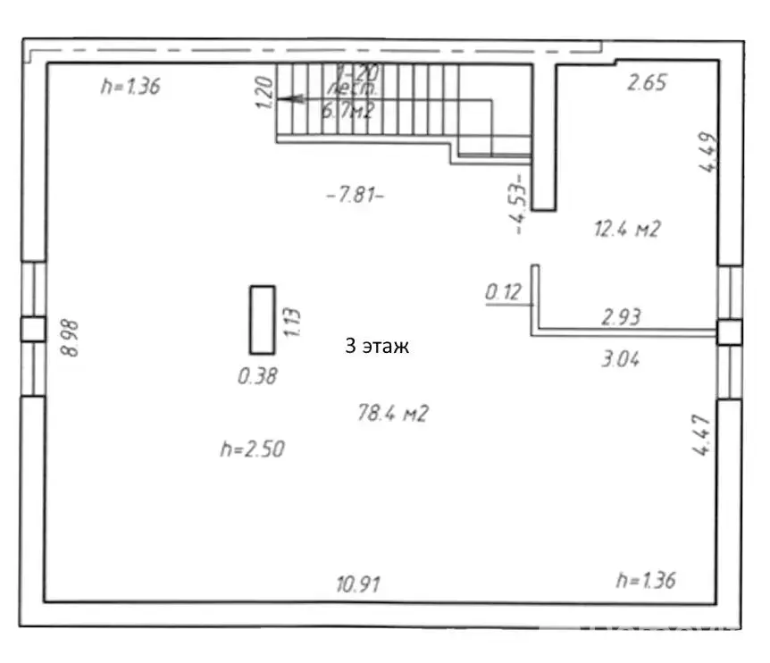 Снять офис на ул. Бегомльская, д. 21 в Минске, 1882BYN, код 14592 - фото 18