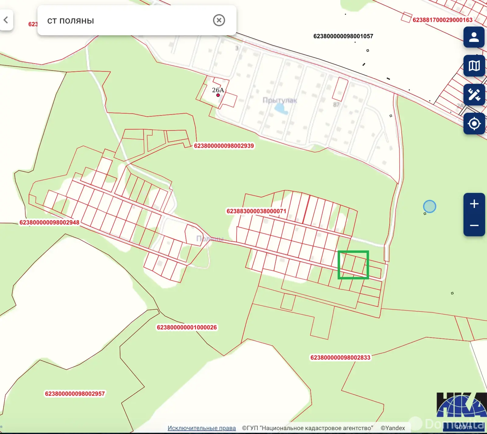 участок, Олехновичи,