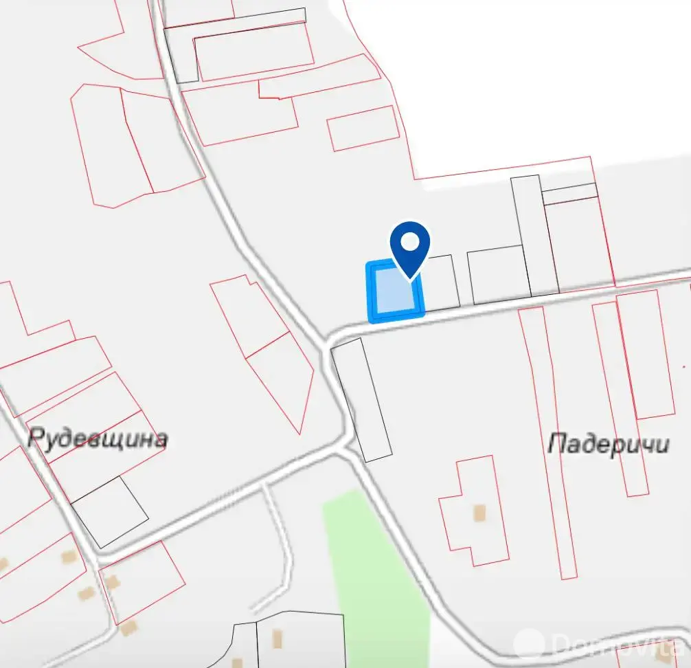 участок, Падеричи, 