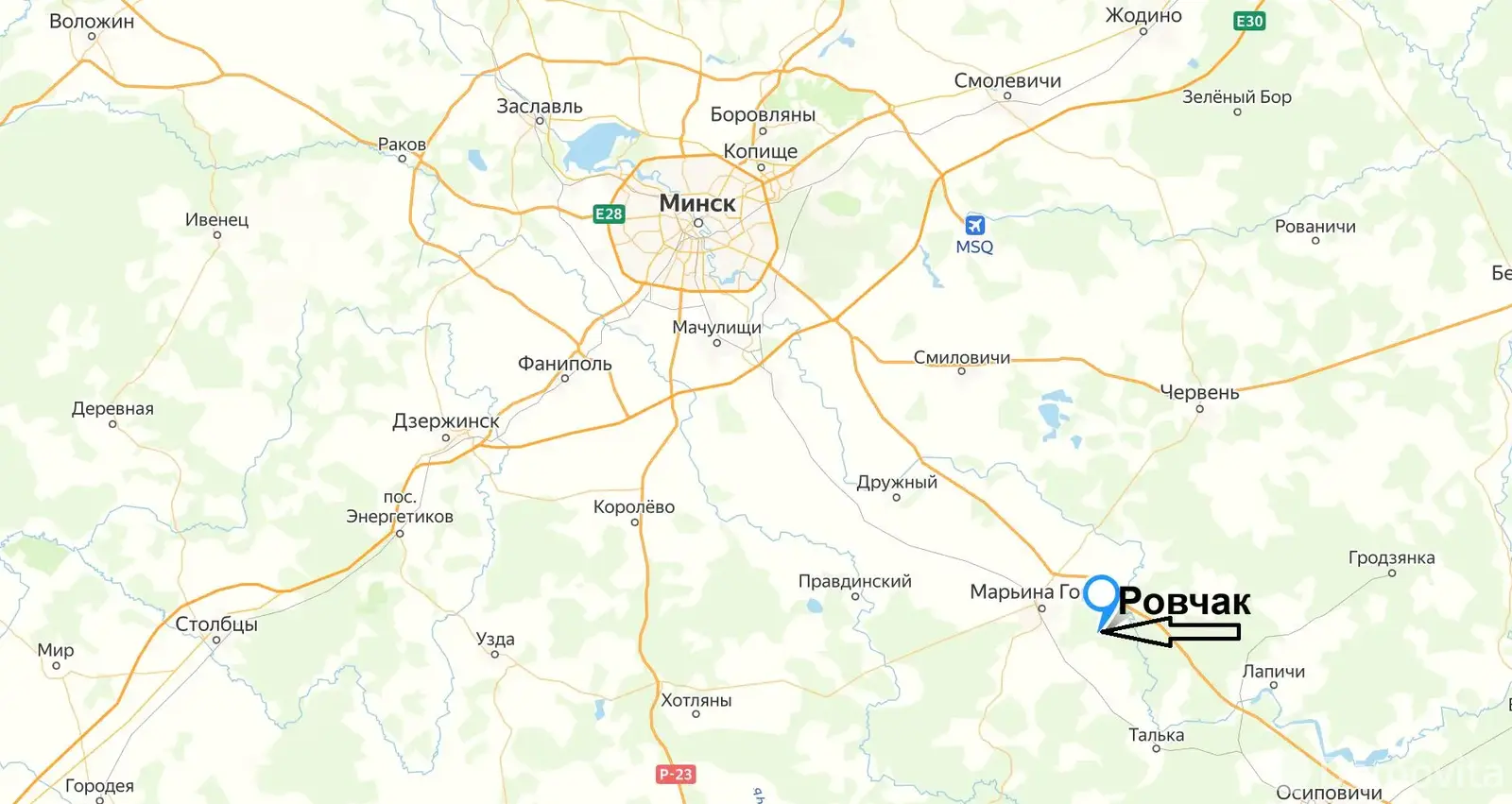 участок, Ровчак, 