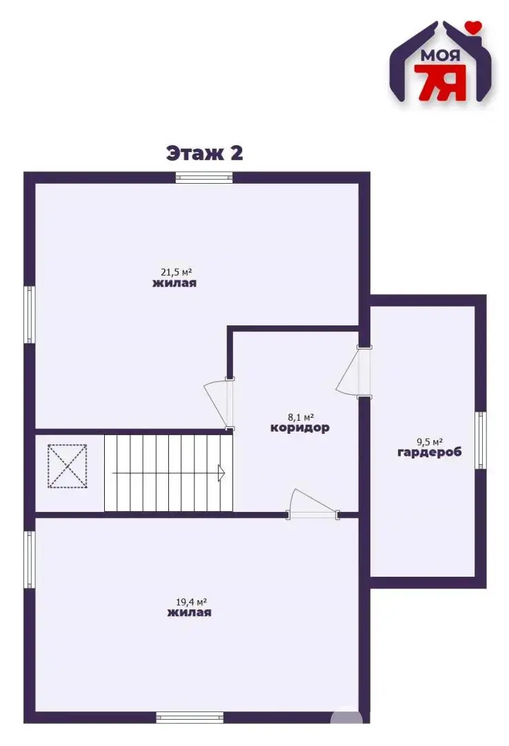 коттедж, Заозёрный, ул. Садовая