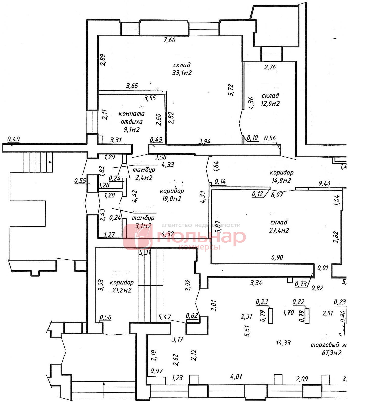 Снять торговую точку на ул. Катунина, д. 24 в Гомеле, 3780EUR, код 965608 - фото 12