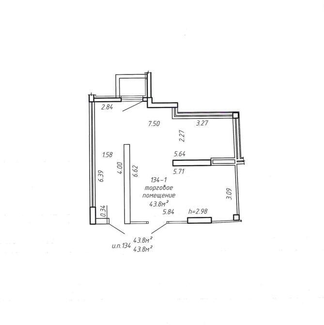 Аренда торговой точки на ул. Кирилла Туровского, д. 20 в Минске, 438EUR, код 965679 - фото 5