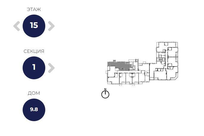 Продажа 3-комнатной квартиры в Минске, ул. Игоря Лученка, д. 9/8, 80678 EUR, код: 1065277 - фото 3