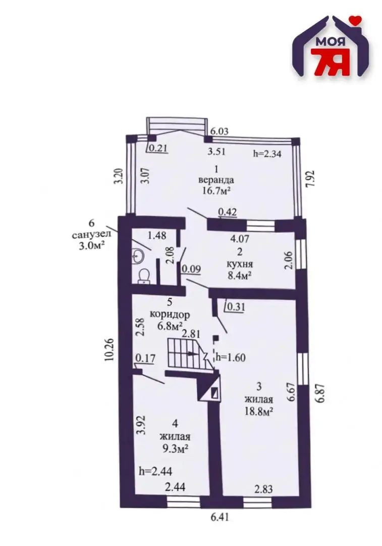 коттедж, Дзержинск, ул. Крутогорская, д. 2, стоимость продажи 165 484 р.