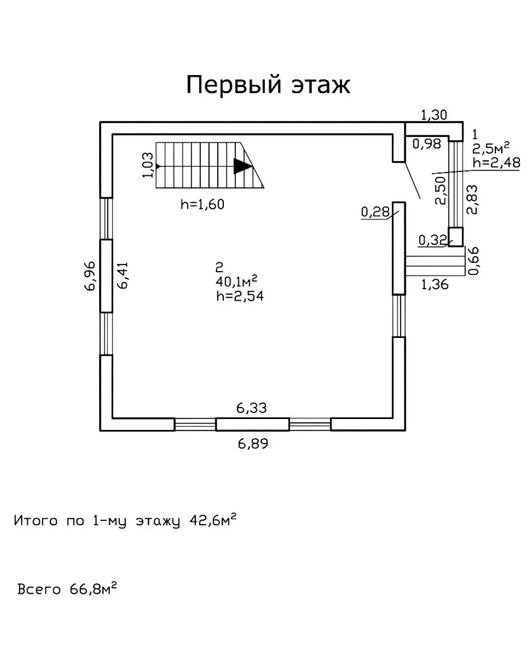 Купить 2-этажную дачу в Южный Гомельская область, 76500BYN, код 186349 - фото 17
