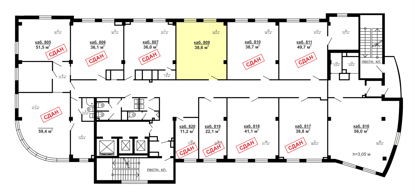 Снять офис на ул. Либаво-Роменская, д. 23 в Минске, 1080BYN, код 16129 - фото 2