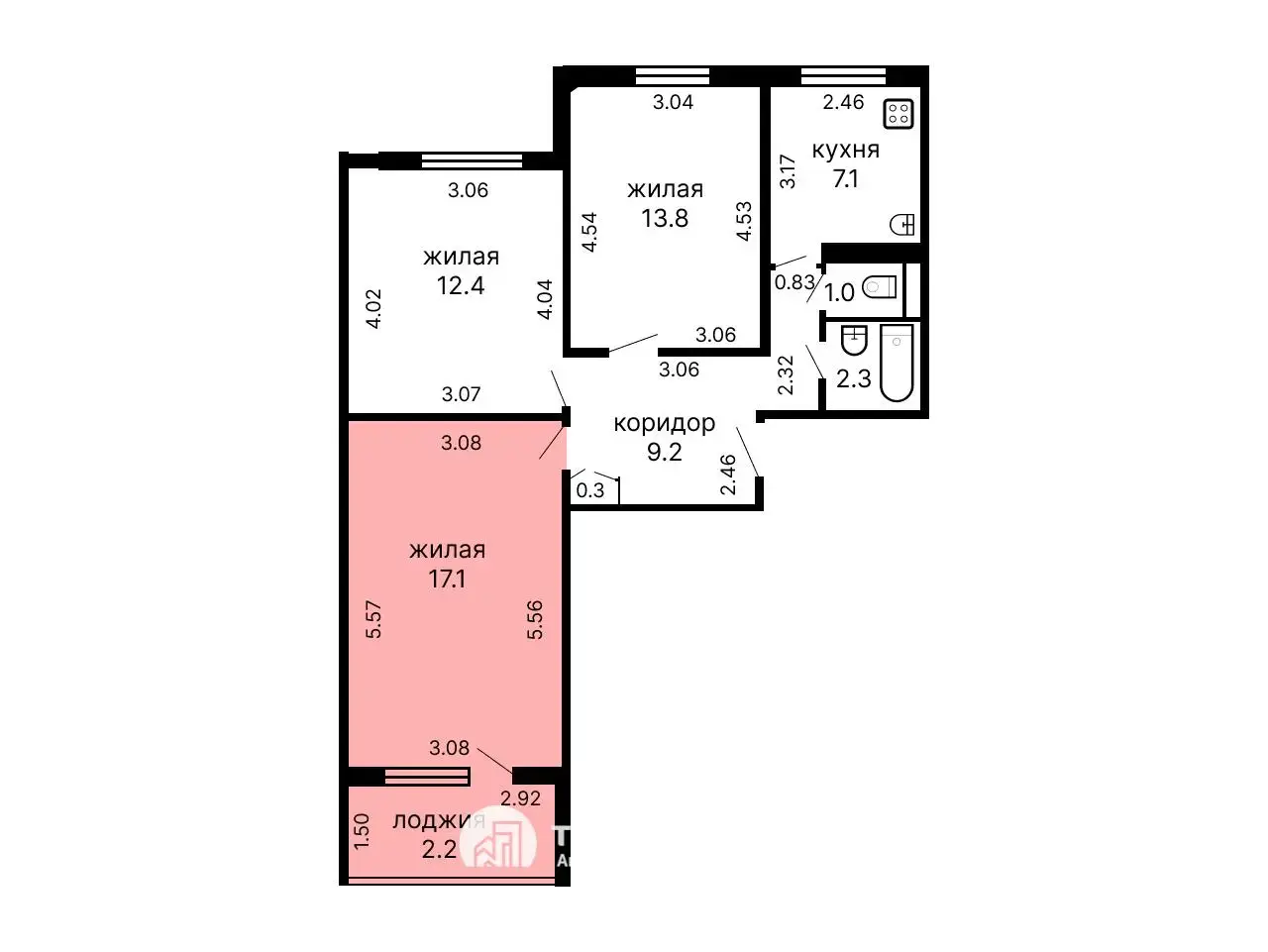 комната, Минск, ул. Голубева, д. 14