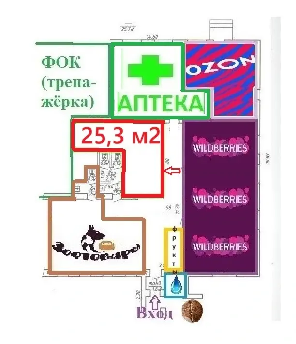 торговый объект, Витебск, ул. 3-я Змитрока Бядули, д. 28 без посредников
