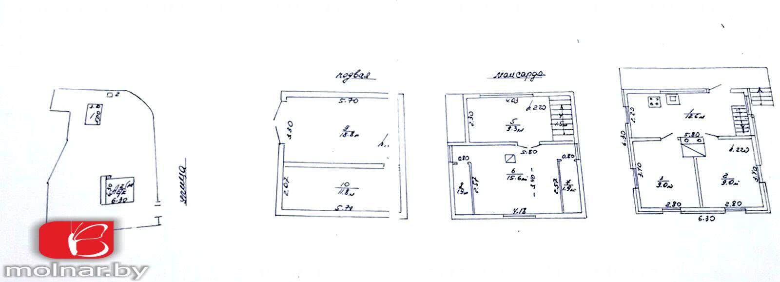 Продажа 3-этажной дачи в Голубая радуга Смолевичский район Минская область, 25500USD, код 177629 - фото 20
