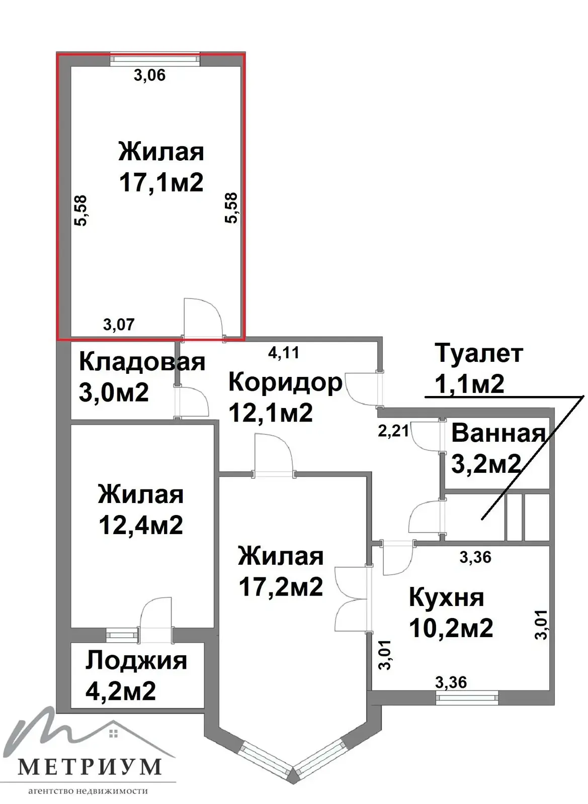 комната, Минск, ул. Крупской, д. 11 