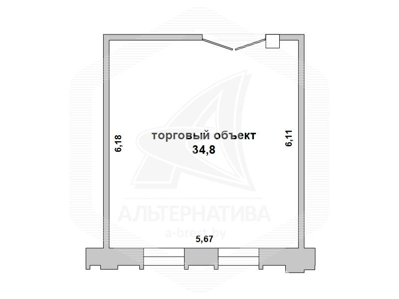 торговый объект, Брест, 