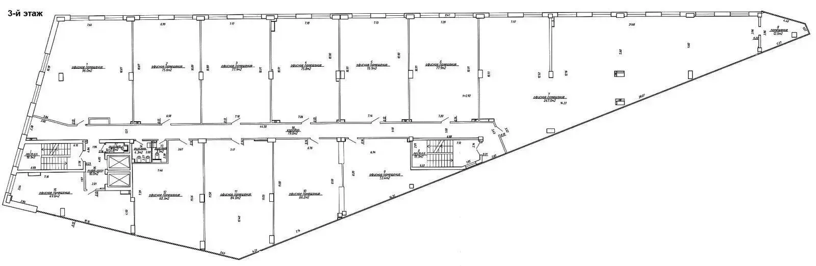 Аренда офиса на ул. Тиражная, д. 150 в Минске, 68046EUR, код 13994 - фото 43