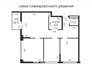4-комнатная квартира, Минск, ул. Игоря Лученка, д. 30